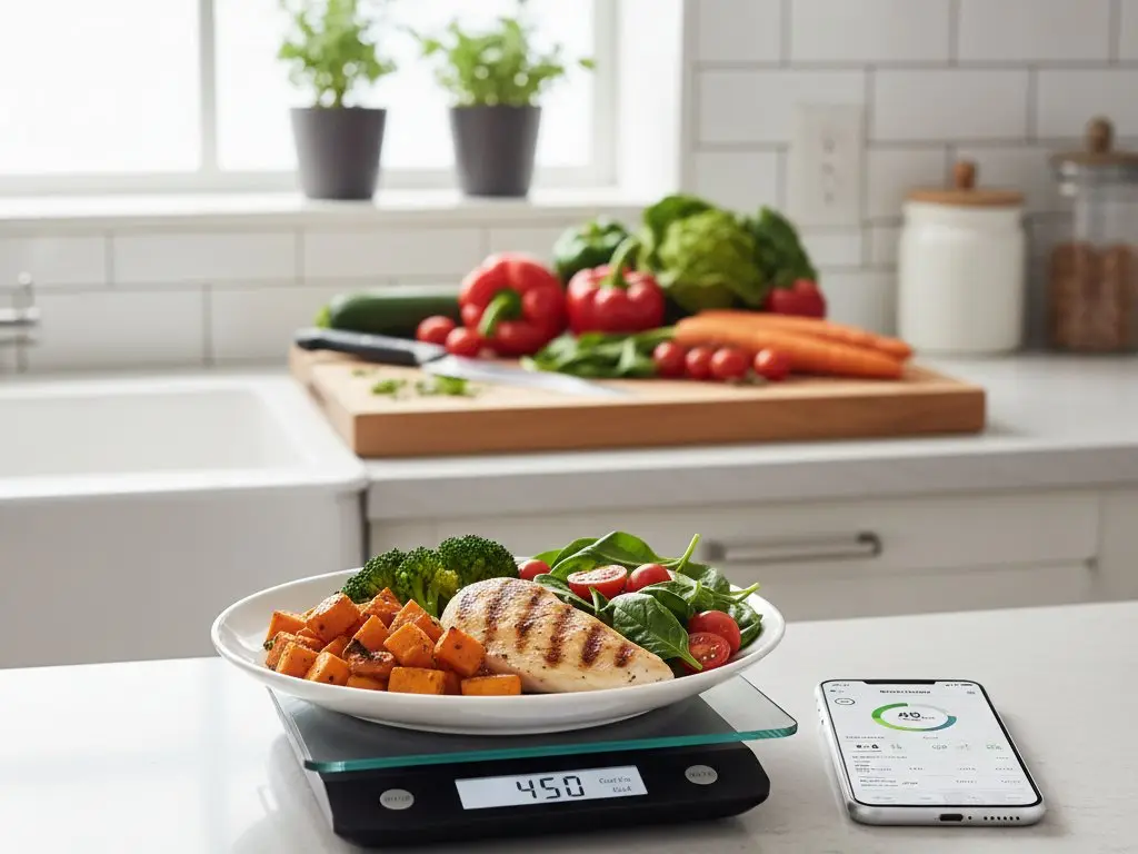 Controle de Alimentação e Calorias