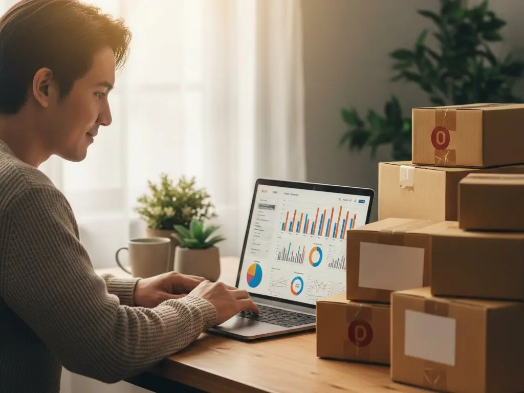 Dashboard para Pequeno E-commerce